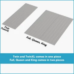 Continental Sleep, 0.75-Inch Heavy Duty Vertical Mattress Support Wooden Bunkie Board/Slats With Cover 13 Continental Sleep, 0.75-Inch Heavy Duty Vertical Mattress Support Wooden Bunkie Board/Slats With Cover -Baxton Studio Shop GUEST 14fc7626 bbff 439d 8708 a028544383f7 1