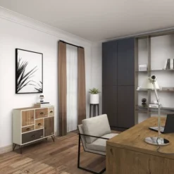 Wood And Metal 7 Drawer Buffet White/Black - Olivia & May 33 Wood And Metal 7 Drawer Buffet White/Black - Olivia & May -Baxton Studio Shop GUEST 1517416b d0f7 4dc4 816c 53d729084f3f