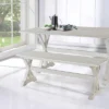 48" Jamestown Dining Bench White - Boraam