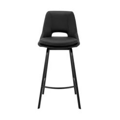 26" Carise Swivel Counter Height Barstool - Armen Living