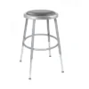 2pk 19 -27" Adjustable Heavy Duty Vinyl Padded Steel Stool - Hampden Furnishings