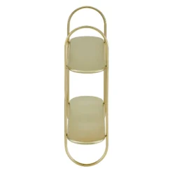 20" 2 Tier Warm Metal Hanging Bracket Wall Mounted Shelf Gold - Danya B. 19 20" 2 Tier Warm Metal Hanging Bracket Wall Mounted Shelf Gold - Danya B. -Baxton Studio Shop GUEST 17460281 e57b 4c0b 99f6 cdab78de4051