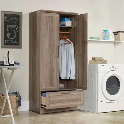 Homeplus Wardrobe Salt Oak - Sauder 3 Homeplus Wardrobe Salt Oak - Sauder - Image 3