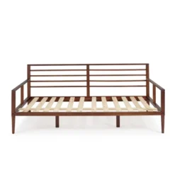 Mid Century Modern Solid Wood Spindle Daybed - Saracina Home -Baxton Studio Shop GUEST 17c092b1 7ce3 4d13 9cf9 8f4d631e115a