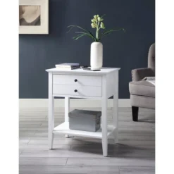 Grardor Side Table With USB Charging Dock - Acme Furniture -Baxton Studio Shop GUEST 19ec7fc5 c801 401d 8bd7 b1118490ec6d