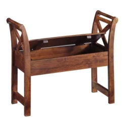 Abbonto Accent Bench Warm Brown - Signature Design By Ashley -Baxton Studio Shop GUEST 19f23fb5 33f5 4e6e 82a2 07c6c1c586ce