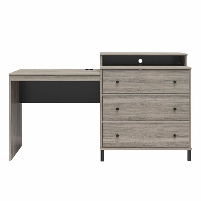 Kalissa Dresser Combo With Wireless Charger Desk - Novogratz 10 Kalissa Dresser Combo With Wireless Charger Desk - Novogratz - Image 10