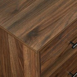 Sana Modern Triple Storage TV Stand For TVs Up To 80" Dark Walnut - Saracina Home 8 Sana Modern Triple Storage TV Stand For TVs Up To 80" Dark Walnut - Saracina Home -Baxton Studio Shop GUEST 1aaee79e 19f9 4ed2 8ca6 aac7069e046b