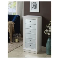 Jewelry Armoire White - Acme Furniture