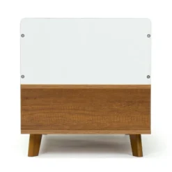 Morgan Mid-Century Bookshelf Caddy And Toy Storage With Shelf Wood/White - Humble Crew 6 Morgan Mid-Century Bookshelf Caddy And Toy Storage With Shelf Wood/White - Humble Crew -Baxton Studio Shop GUEST 1b4f8a2d 87ae 4144 8f53 d3df2af886b6