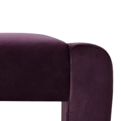 Kaia 47" Velvet Waterfall Upholstered Bench-The Pop Maison -Baxton Studio Shop GUEST 1b7961a8 6909 4326 9ba6 e3a3b5f6aa2e