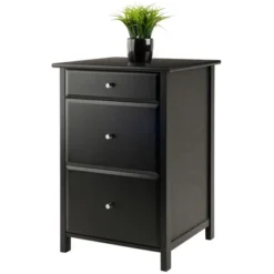 Delta File Cabinet - Black - Winsome -Baxton Studio Shop GUEST 1bd4fb93 2461 4372 b52c 4bb424c5283e