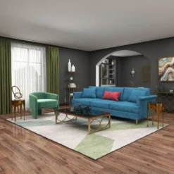 Contemporary Aluminum Melting Accent Table - Olivia & May -Baxton Studio Shop GUEST 1c9a4393 eabd 4c31 bed0 d15d758f23a7