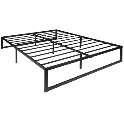 Emma And Oliver 14" Platform Bed Frame & 12" Mattress In A Box - No Box Spring Required 2 Emma And Oliver 14" Platform Bed Frame & 12" Mattress In A Box - No Box Spring Required - Image 2