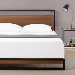 Suzanne Platform Bed With Headboard Black - Zinus 15 Suzanne Platform Bed With Headboard Black - Zinus -Baxton Studio Shop GUEST 1d6d467f 8cfd 4f66 8b4e e2ccaa9ac41c