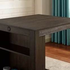 3pc Applecrest Counter Height Dining Set With USB Plug Walnut/Espresso - HOMES: Inside + Out -Baxton Studio Shop GUEST 1da4edad 2eac 4ad5 8c2e 53e8934c7a52