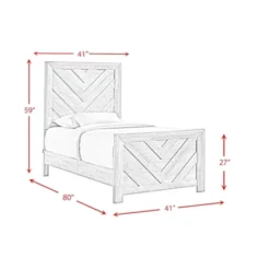 3pc Keely Panel Bedroom Set White - Picket House Furnishings -Baxton Studio Shop GUEST 1df12983 3a53 4fdf be10 0d13ce715b3f