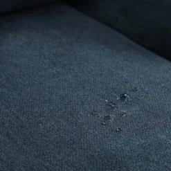 Loveseat In Waterproof Fabric With USB Charging Port And 2 Pillows - ModernLuxe -Baxton Studio Shop GUEST 1e1d0ed1 ebdd 4b04 b201 5a72b5660da8