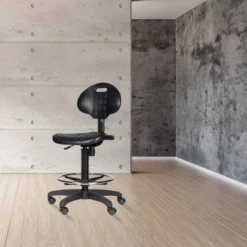 22"-32" Adjustable Height Polyurethane Task Office Chair Black- Hampden Furnishings 20 22"-32" Adjustable Height Polyurethane Task Office Chair Black- Hampden Furnishings -Baxton Studio Shop GUEST 1ee1b4bc 78c7 4799 9a13 6f9415f2e436