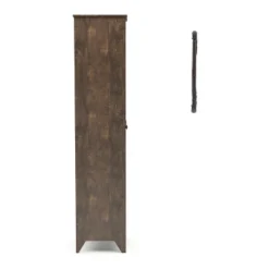 2pc Doney Armoire And Led Mirror Set Reclaimed Oak - MiBasics 7 2pc Doney Armoire And Led Mirror Set Reclaimed Oak - MiBasics -Baxton Studio Shop GUEST 1f060939 b84b 4eaf 8d0b 3c8f1cd58583