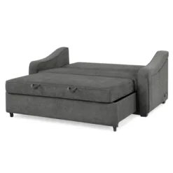 Nelson Convertible Futon Queen Sleeper Sofa Gray - Serta 13 Nelson Convertible Futon Queen Sleeper Sofa Gray - Serta -Baxton Studio Shop GUEST 1f3391b2 b6fe 43b4 bbd2 3bacc8617dbe