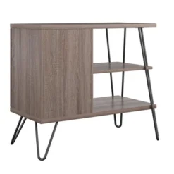Panama 3 Shelf Bookcase - Room & Joy -Baxton Studio Shop GUEST 1f75e406 72a1 4c84 ba6d e0812751717a