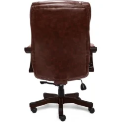 Big & Tall Executive Chair Redwood Leather - Serta -Baxton Studio Shop GUEST 1fab8dea 2363 4c70 a804 4ea41bbc3272