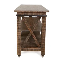 Chonglin Castered Cart Brown - Treasure Trove Accents 9 Chonglin Castered Cart Brown - Treasure Trove Accents -Baxton Studio Shop GUEST 2005967e 05a5 4427 b955 b6eff8f9284a