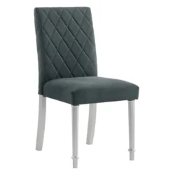 2pc Singger Writing Desk With Chair Gray - HOMES: Inside + Out -Baxton Studio Shop GUEST 20862193 a01f 45f6 bfa6 9956017062dc