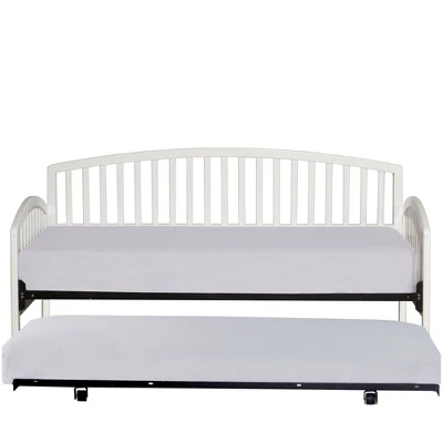Twin Carolina Daybed With Suspension Deck And Rollout Trundle White - Hillsdale Furniture 3 Twin Carolina Daybed With Suspension Deck And Rollout Trundle White - Hillsdale Furniture - Image 3