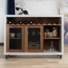 Iohomes Willis Industrial Dining Buffet Distressed Walnut - HOMES: Inside + Out