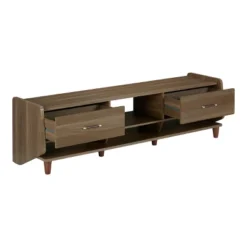 Evan TV Stand For TVs Up To 70" Honey Walnut - MiBasics 10 Evan TV Stand For TVs Up To 70" Honey Walnut - MiBasics -Baxton Studio Shop GUEST 22587ea1 2ca5 4c70 af78 ffd4036f2556