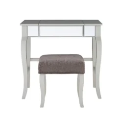 Harper Vanity Set Silver - Linon -Baxton Studio Shop GUEST 22a43564 b82f 45f0 bb5c 3f82950a1b14