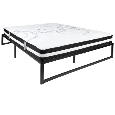 Emma And Oliver 14" Platform Bed Frame & 12" Mattress In A Box - No Box Spring Required 13 Emma And Oliver 14" Platform Bed Frame & 12" Mattress In A Box - No Box Spring Required - Image 13