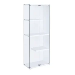 Maxwell Glass Display Cabinet Clear - Picket House Furnishings