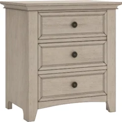 Cory 3 Drawer Wood Modular Storage Nightstand With Charging Station - Inspire Q -Baxton Studio Shop GUEST 22f74d53 2235 457c af36 4d1e20de7dcc