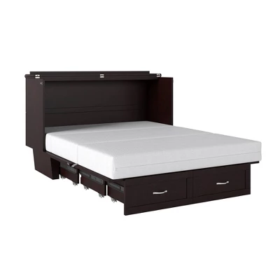 Queen Monroe Murphy Bed Chest USB Turbo Charger - AFI 11 Queen Monroe Murphy Bed Chest USB Turbo Charger - AFI - Image 11