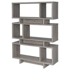 Reid 3 Shelf Bookcase - Coaster 18 Reid 3 Shelf Bookcase - Coaster -Baxton Studio Shop GUEST 235ce28e 3732 4be0 bdae 0fd9c3f77b12
