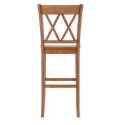 Set Of 2 29" South Hill Double X Back Barstools - Inspire Q -Baxton Studio Shop GUEST 2377c37c c81a 403c 8b8a 52922ba16b92