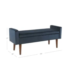 Fulton Storage Bench - Homepop