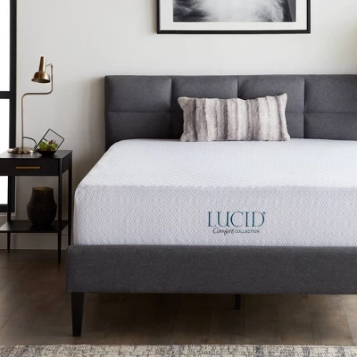 Lucid Comfort Collection 12" Memory Foam Mattress 7 Lucid Comfort Collection 12" Memory Foam Mattress - Image 7