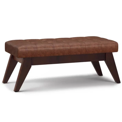 40" Tierney Mid-Century Tufted Ottoman Bench - WyndenHall 13 40" Tierney Mid-Century Tufted Ottoman Bench - WyndenHall - Image 13