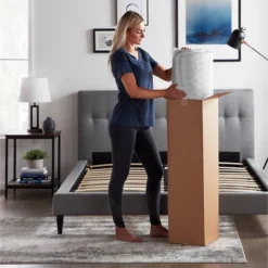 Lucid Comfort Collection 8" Gel Memory Foam Mattress -Baxton Studio Shop GUEST 258a6f49 11b3 4402 8597 2d081b4ee286