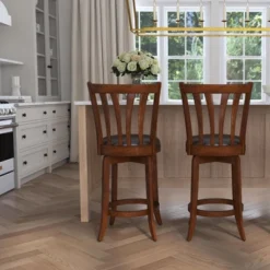 25.5" Savana Swivel Counter Height Barstool Cherry/Black - Hillsdale Furniture 22 25.5" Savana Swivel Counter Height Barstool Cherry/Black - Hillsdale Furniture -Baxton Studio Shop GUEST 25bc5f1d a3b8 4b1e 8008 5deb22c8a422