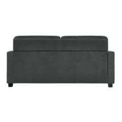 Queen Cassidy Sofa Sleeper Gray Velvet - Room & Joy -Baxton Studio Shop GUEST 26f0664f 0eb7 4c93 8af4 c6d8aab14561