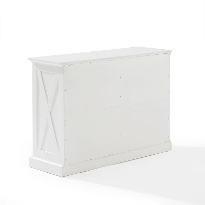 Clifton Sideboard Distressed White - Crosley 7 Clifton Sideboard Distressed White - Crosley - Image 7
