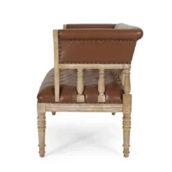 Loyning Traditional Upholstered Tufted Loveseat - Christopher Knight Home -Baxton Studio Shop GUEST 273f0d4e 3afc 416d b33f 4d4443a34603