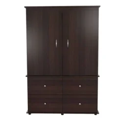 70.9" Video Combo Armoire Espresso - Inval -Baxton Studio Shop GUEST 2746917c d50d 4748 a603 d8ff68a2ed1e
