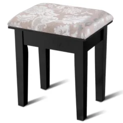 Costway Makeup Desk Vanity Dressing Table Square Stool 1 Large Black 15 Costway Makeup Desk Vanity Dressing Table Square Stool 1 Large Black -Baxton Studio Shop GUEST 274f52b4 e8a4 4f17 826c cf967eb3932c
