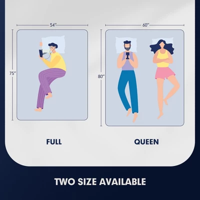 Costway 10'' Jacquard Hybrid Mattress Plush Gel Infused Memory Foam Bamboo Charcoal Queen 1 Costway 10'' Jacquard Hybrid Mattress Plush Gel Infused Memory Foam Bamboo Charcoal Queen